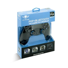 Spirit of Gamer SOG-BTGP41 XGP PS4/PS3 Bluetooth vezeték nélküli fekete-kék kontroller