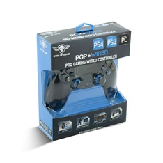 Spirit of Gamer SOG-WXGP4 XGP PS4/PC vezetékes fekete-kék kontroller