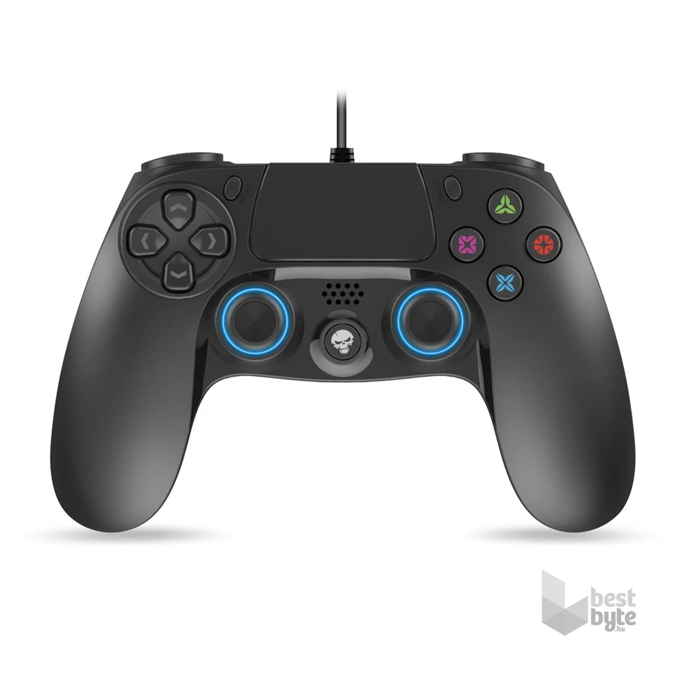 Spirit of Gamer SOG-WXGP4 XGP PS4/PC vezetékes fekete-kék kontroller