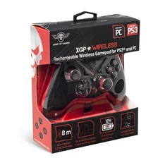 Spirit of Gamer XGP WIRELESS fekete-piros vezeték nélküli kontroller