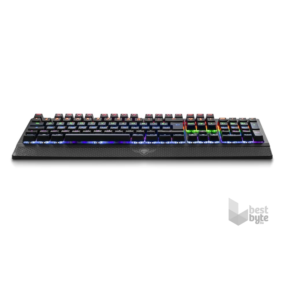 Spirit of Gamer XPERT K500 HUN fekete RGB USB mechanikus gamer billentyűzet
