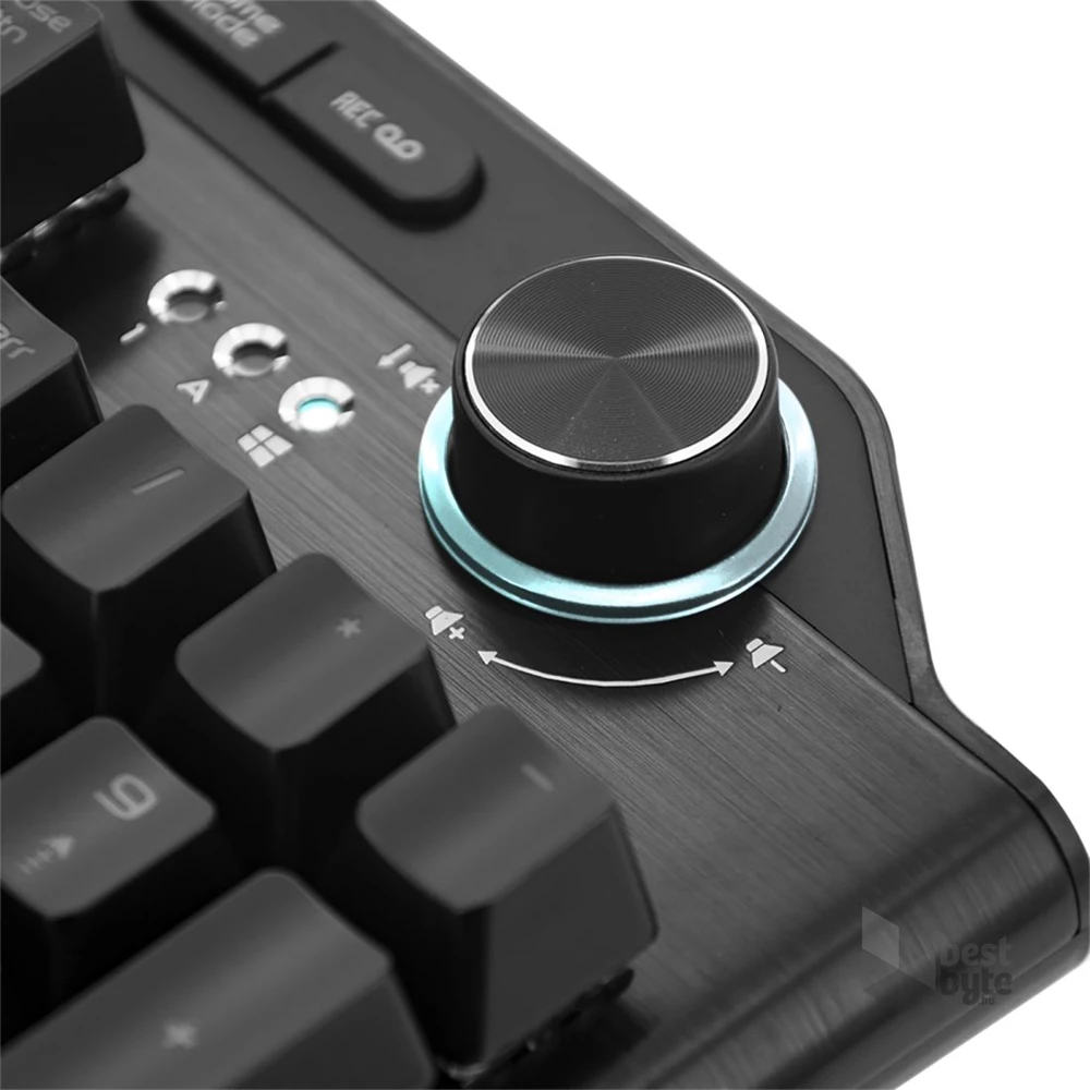 Spirit of Gamer XPERT K900 HUN fekete RGB USB mechanikus gamer billentyűzet