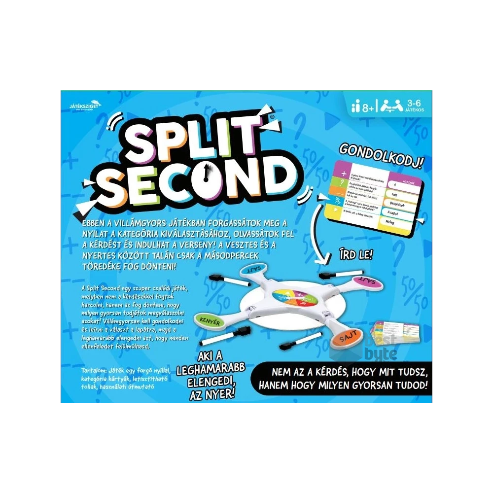 Split Second a villámgyors válaszok játéka