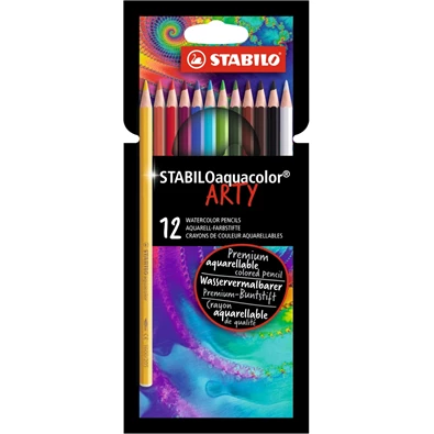 Stabilo ARTY Aquacolor 12db-os színesceruza készlet