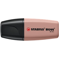 Stabilo BOSS MINI NatureVibes sötétbarna szövegkiemelő