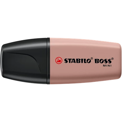 Stabilo BOSS MINI NatureVibes sötétbarna szövegkiemelő