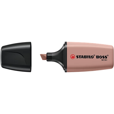 Stabilo BOSS MINI NatureVibes sötétbarna szövegkiemelő