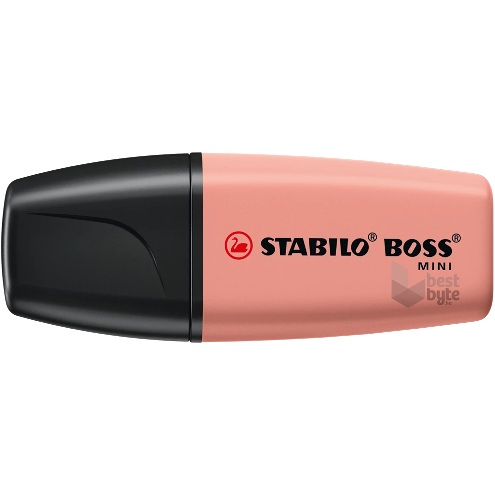 Stabilo BOSS MINI NatureVibes vörösbarna szövegkiemelő