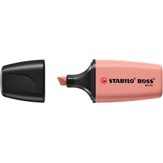 Stabilo BOSS MINI NatureVibes vörösbarna szövegkiemelő