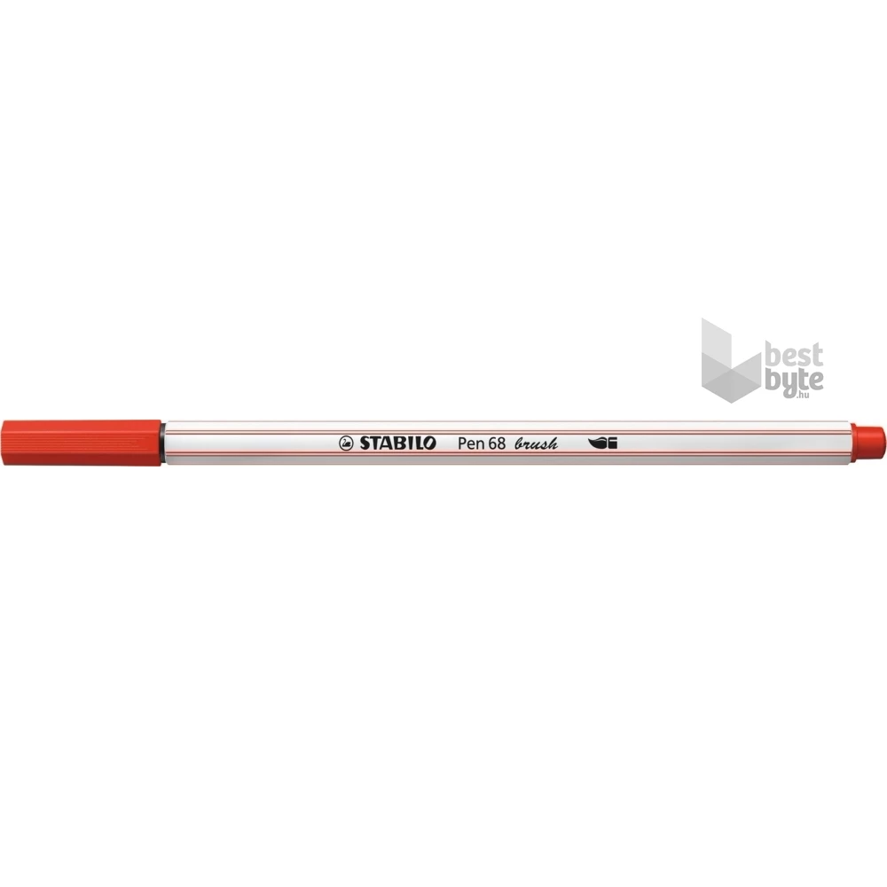 Stabilo Pen 68 brush piros ecsetfilc