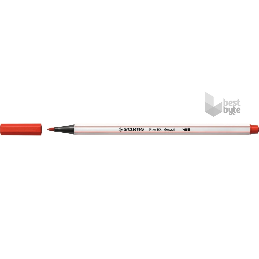 Stabilo Pen 68 brush piros ecsetfilc