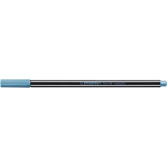 Stabilo Pen 68 metallic metálkék filctoll
