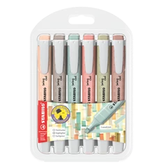 Stabilo Swing Cool NatureColors 6 db-os szövegkiemelő készlet