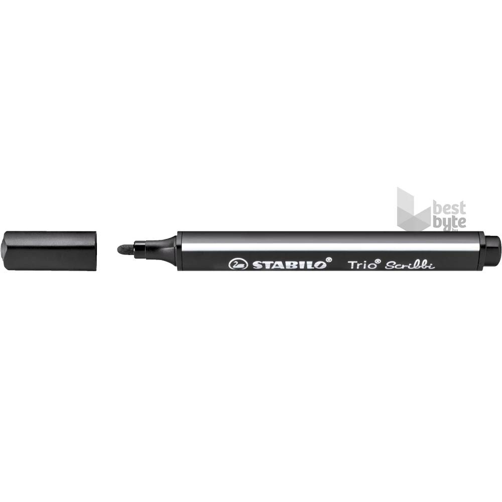 Stabilo Trio Scribbi fekete filctoll