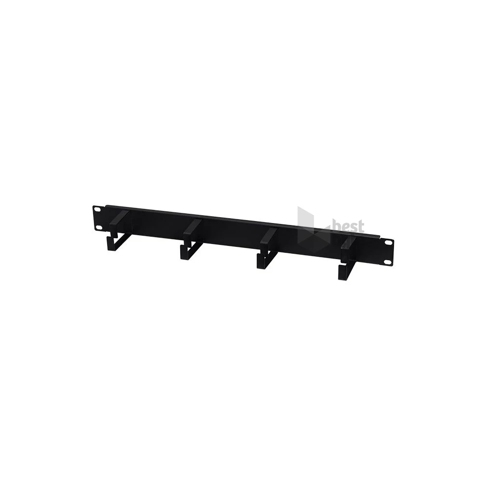 Stalflex CO19-1U-B 19" 1U fekete kábelrendező