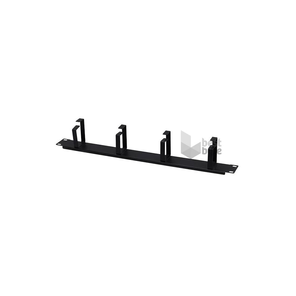 Stalflex CO19-1U-B 19" 1U fekete kábelrendező