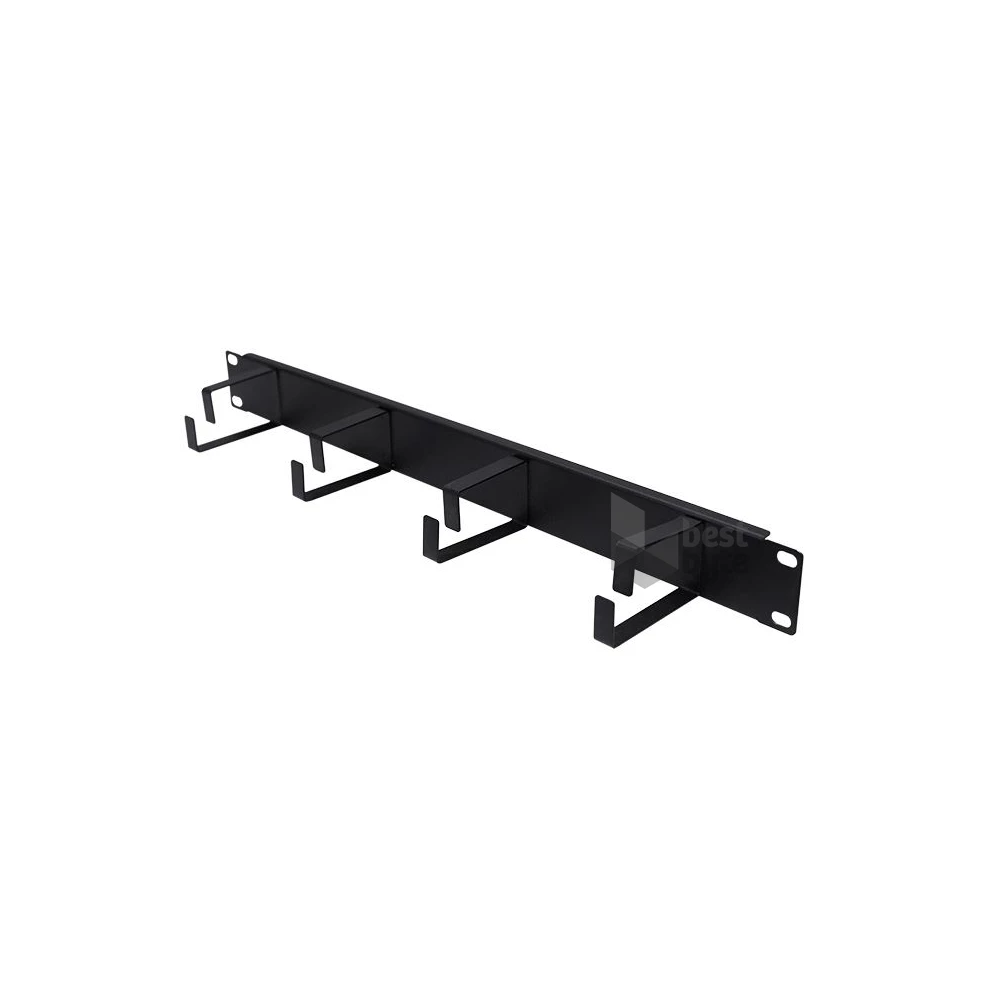Stalflex CO19-1U-B 19" 1U fekete kábelrendező