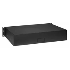 Stalflex RD19-2U-B 19" 2U zárható fekete rack fiók