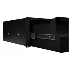Stalflex RD19-3U-B 19" 3U 320mm zárható fekete rack fiók