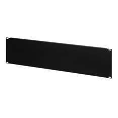 Stalflex RP19-3U-B 19" 3U fekete takaró panel