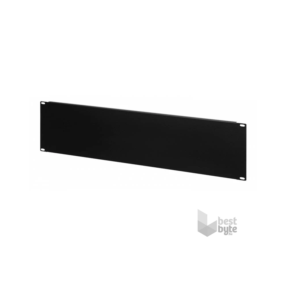 Stalflex RP19-3U-B 19" 3U fekete takaró panel