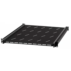 Stalflex RSR19-1U-550B 19" 1U 550mm mély fekete kihúzható polc (Újszerű)