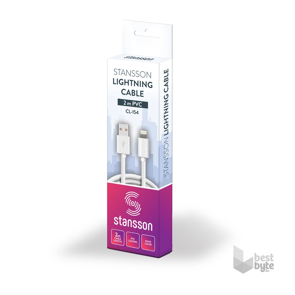 Stansson 2m Lightning kábel