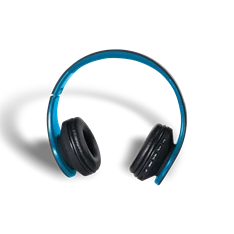 Stansson BHC203BK Bluetooth fekete-kék fejhallgató
