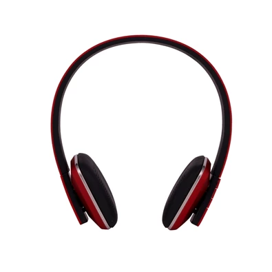 Stansson BHC206R Bluetooth piros fejhallgató