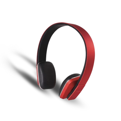 Stansson BHC206R Bluetooth piros fejhallgató