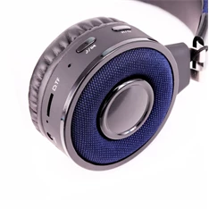Stansson BHP201KB Bluetooth kék-fekete fejhallgató