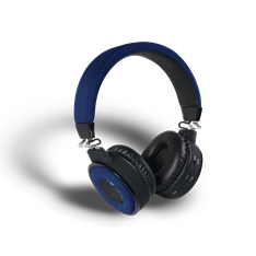 Stansson BHP201KB Bluetooth kék-fekete fejhallgató
