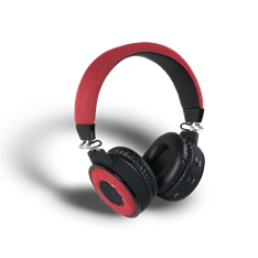 Stansson BHP201RB Bluetooth piros-fekete fejhallgató