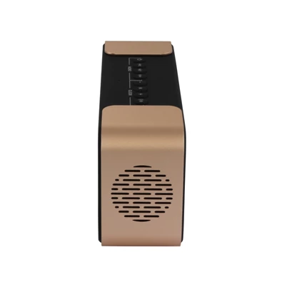 Stansson BSP343G arany Bluetooth hordozható órás rádió