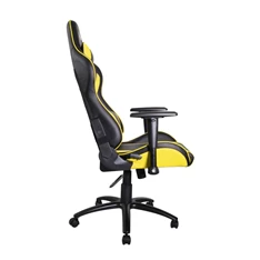 Stansson UCE505BC ergonomikus fekete/citromsárga gamer szék