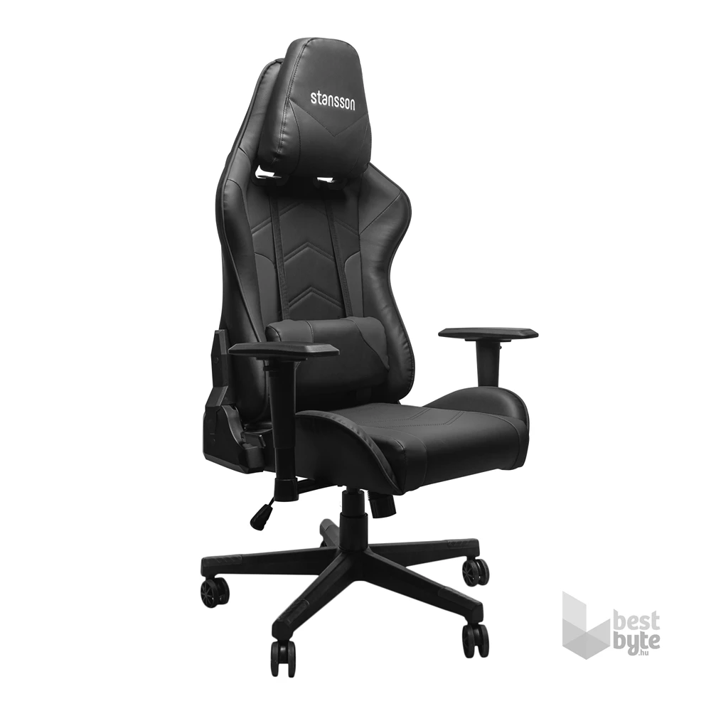 Stansson UCE600BB fekete-fekete gamer szék