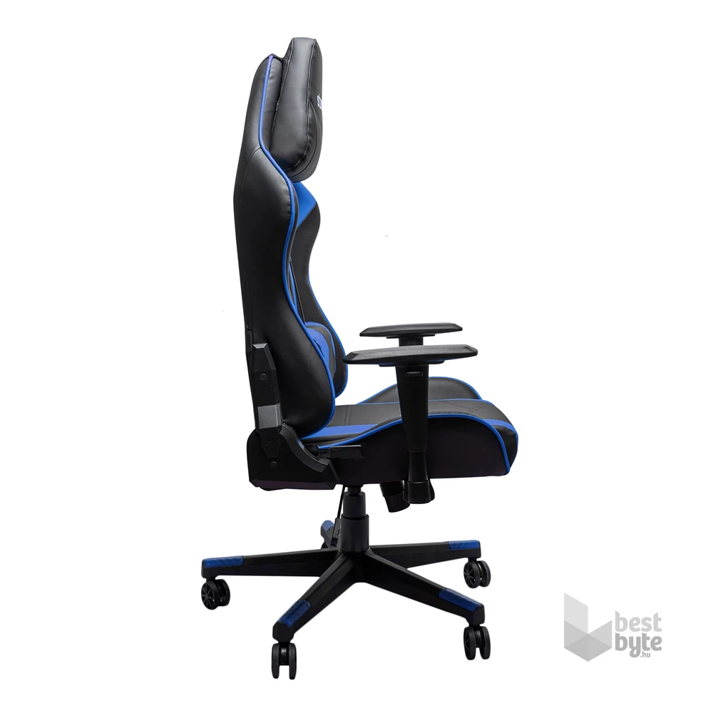 Stansson UCE602BK fekete-kék gamer szék