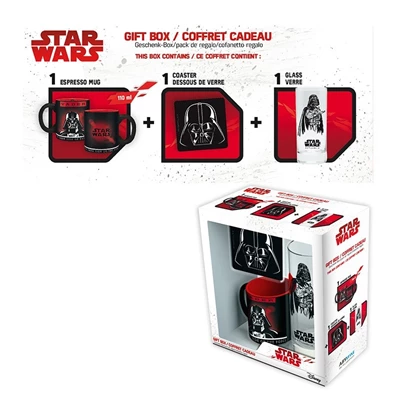 Star Wars Darth Vader pohár, alátét, bögre