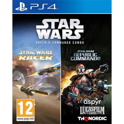 Star Wars Racer and Commando Combo PS4 játékszoftver