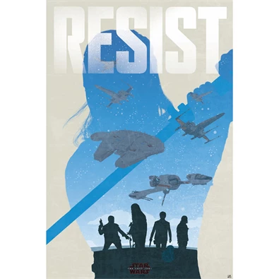 Star Wars "Resist" 91,5x61 cm poszter