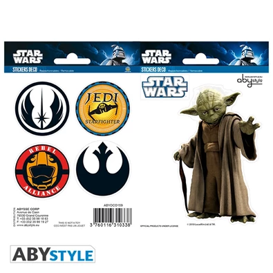 Star Wars Yoda/Symbols matrica csomag