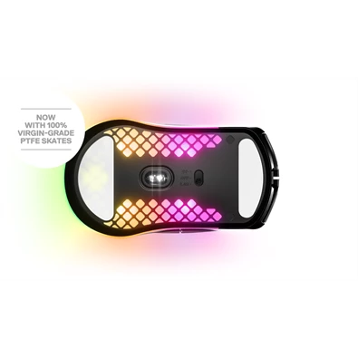 SteelSeries Aerox 3 (2022) Onyx wireless fekete optikai gamer egér