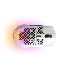 SteelSeries Aerox 3 (2022) Snow wireless fehér optikai gamer egér