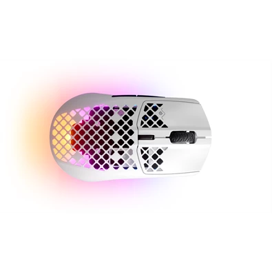 SteelSeries Aerox 3 (2022) Snow wireless fehér optikai gamer egér