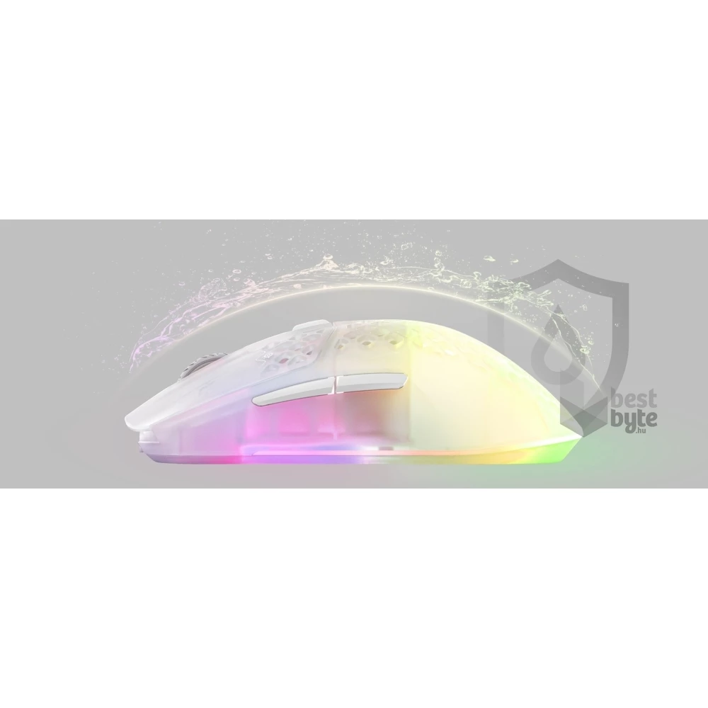 SteelSeries Aerox 3 Ghost vezeték nélküli gamer egér