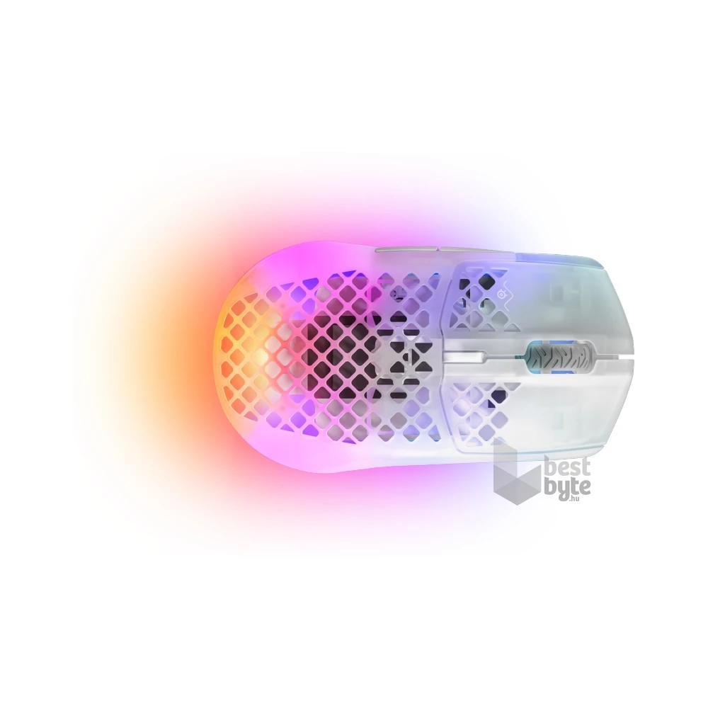 SteelSeries Aerox 3 Ghost vezeték nélküli gamer egér