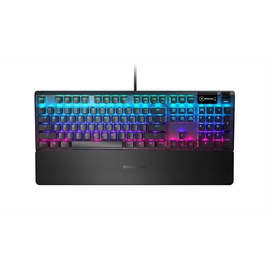SteelSeries Apex 5 (Blue Switch) UK fekete gamer billentyűzet