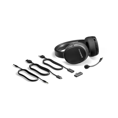 SteelSeries Arctis 1 wireless fekete gamer headset