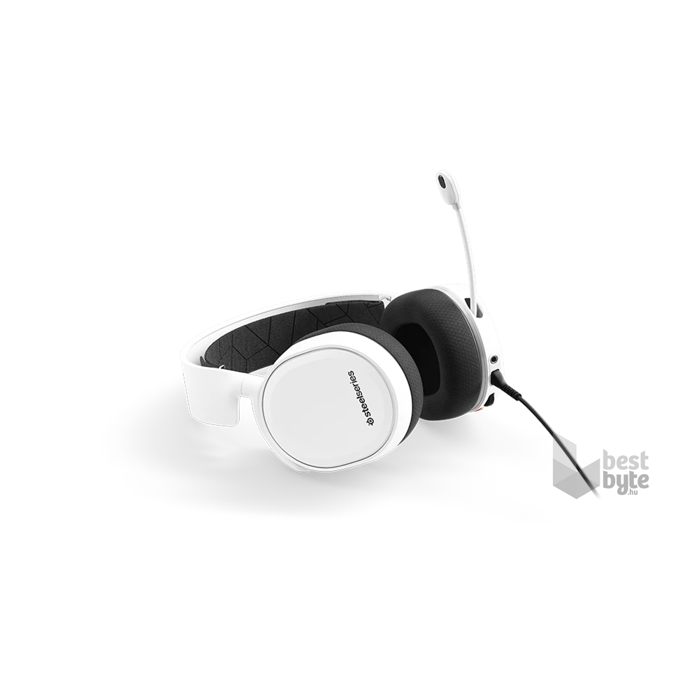 SteelSeries Arctis 3 3,5 Jack fehér gamer headset