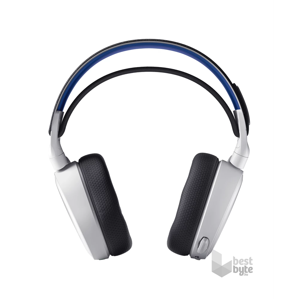 SteelSeries Arctis 7P+ PS5 fehér vezeték nélküli gamer headset